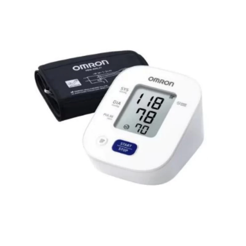 TENSIOMETRO D/BRAZO AUTOMATICO C/14 MEMORIA C/DETECTOR D/LATIDO HEM7142-LA