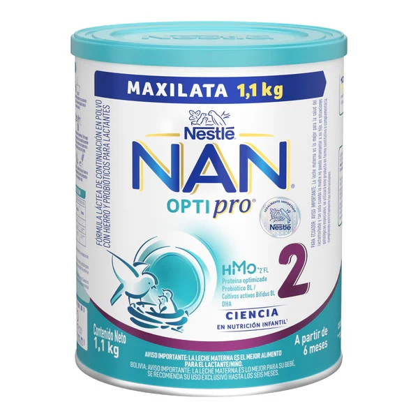 NAN 2 OPTIPRO X 1.100 GRS