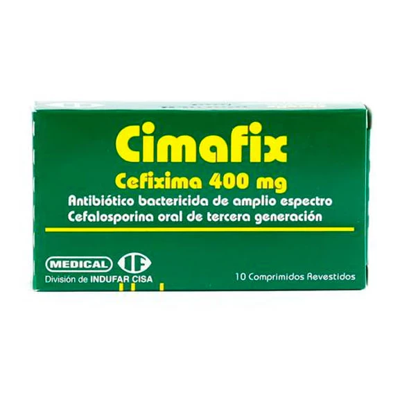 CIMAFIX 400mg x 10 - CEFIXIMA