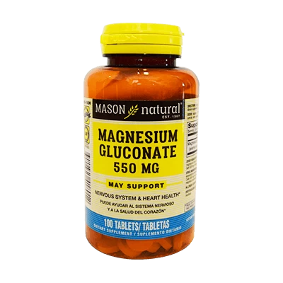MAGNESIO GLUCONATO 550 MG X 100 COMP
