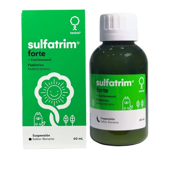 SULFATRIM FORTE 60 ML SUSP. C/E =trimetroprin+ cotrimoxazol