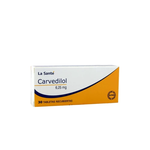CARVEDILOL 6.25 X 30 COMP LA SANTE