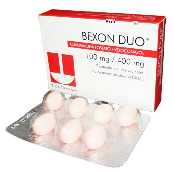 BEXON DUO clindamicina 100MG/ ketoconazol 400 MG X 7