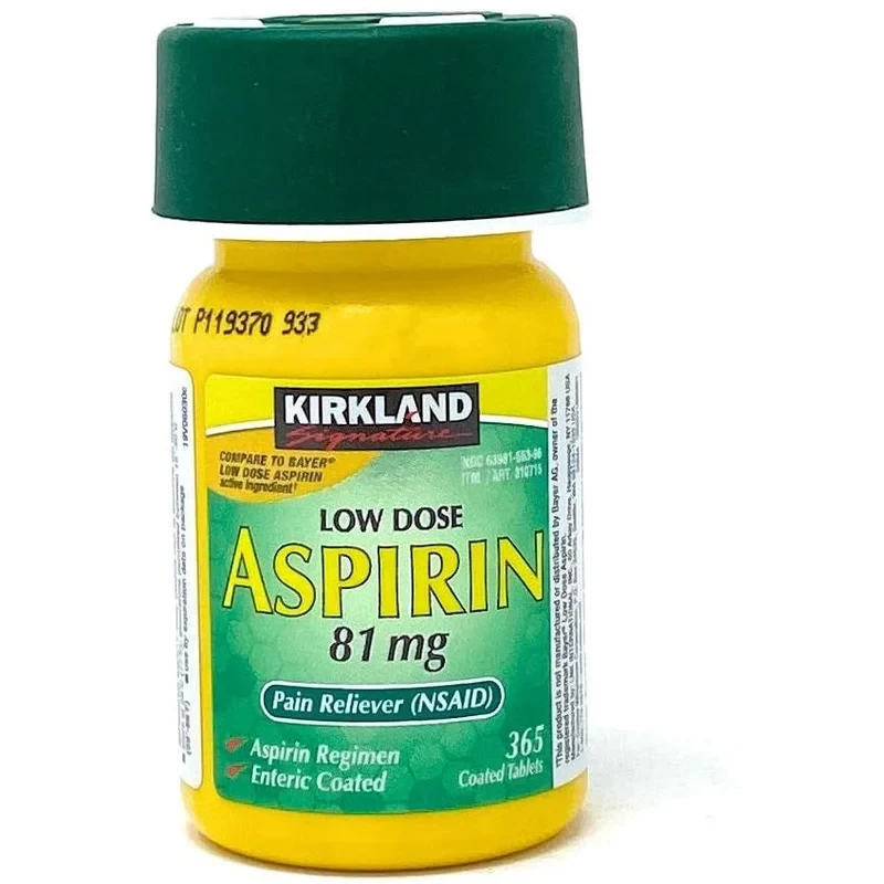 ASPIRIN 81 MG X365 FRASCO COMPLETO