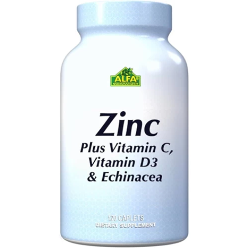 ZINC PLUS VITAMIN C +D3+ECHINACEA X 120 CAP