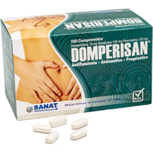 DOMPERIDONA 10 MG X 100 DOMPERISAN