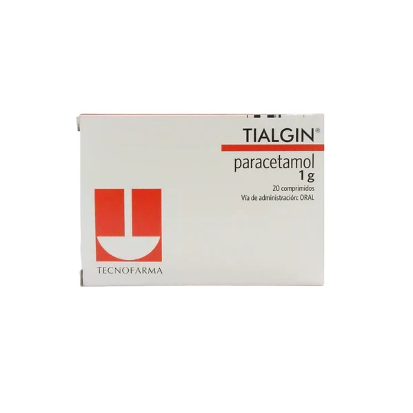TIALGIN 1 G (PARACETAMOL) X 20