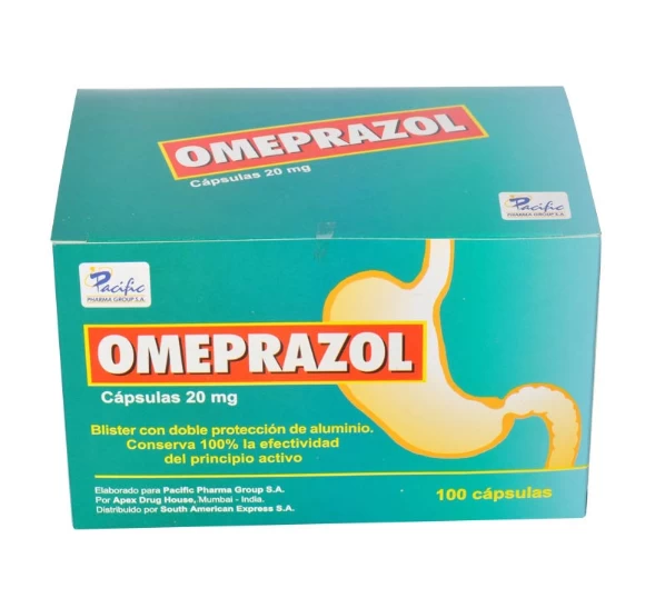 OMEPRAZOL 20 MG X 100 CAP ( ALU-ALU)