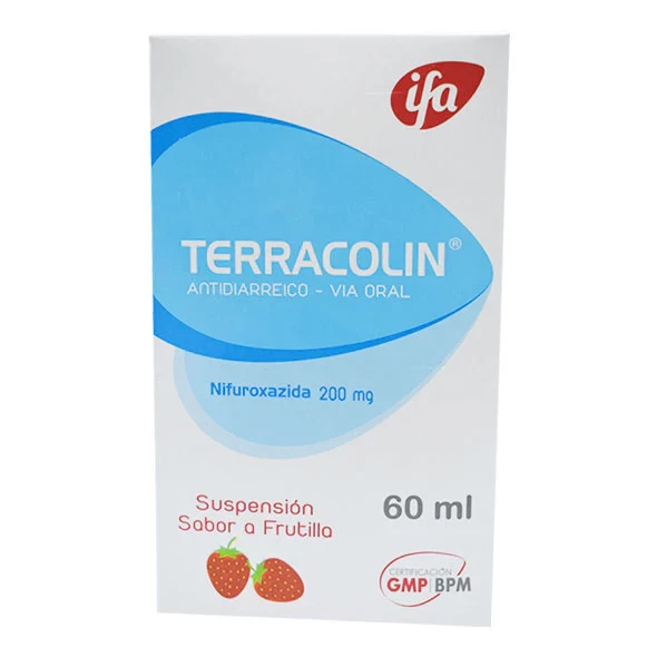 TERRACOLIN 200 MG SUSPENSION 60 ML.