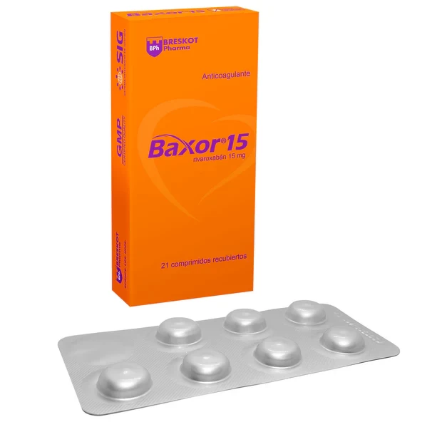 BAXOR 15 MG X 21 (RIVAROXABAN)