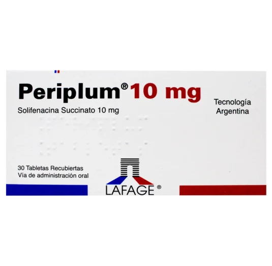 PERIPLUM 10 MG ( SOLIFENACINA SUCCINATO) X 30 TAB