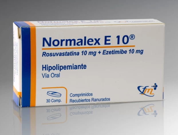 NORMALEX E 10 MG X 30 COMP ( ROSUVASTATINA +EZETIMIBE)