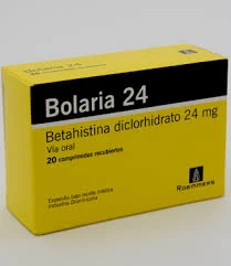 BOLARIA 24 MG X 20 BETAHISTINA