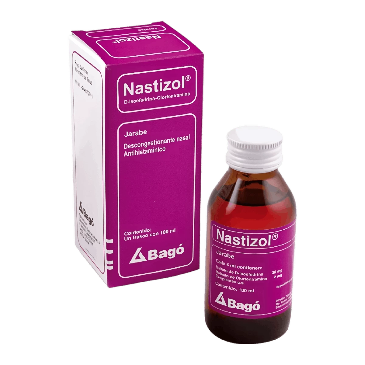 NASTIZOL JARABE 100 ML