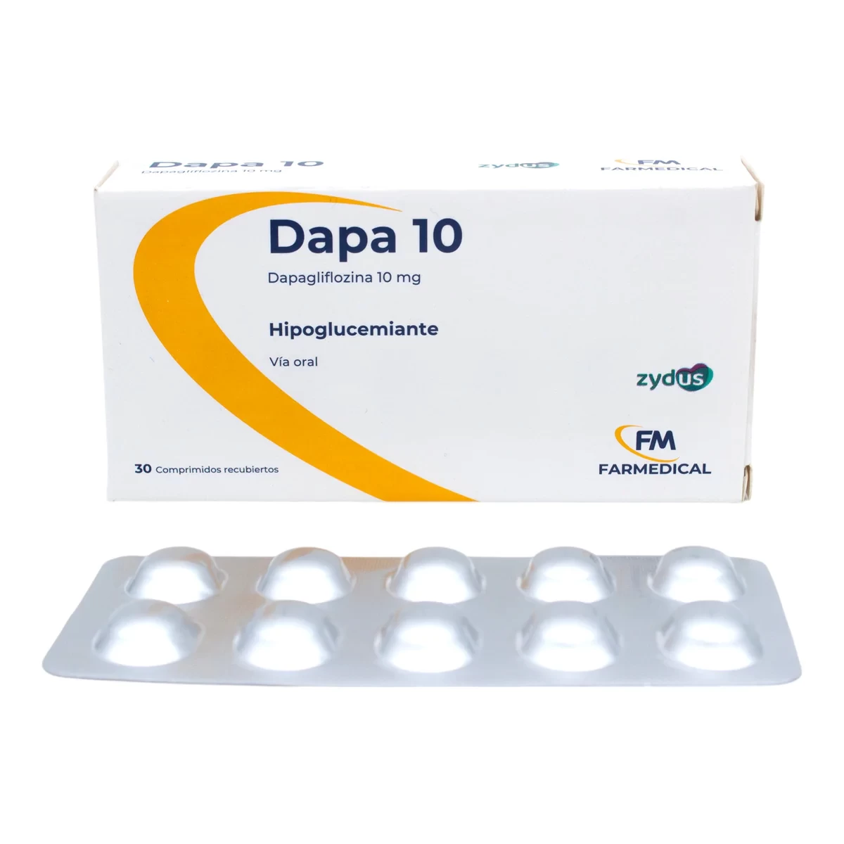 DAPA X 30 COMP ( DAPAGLIFLOZINA 10 MG )