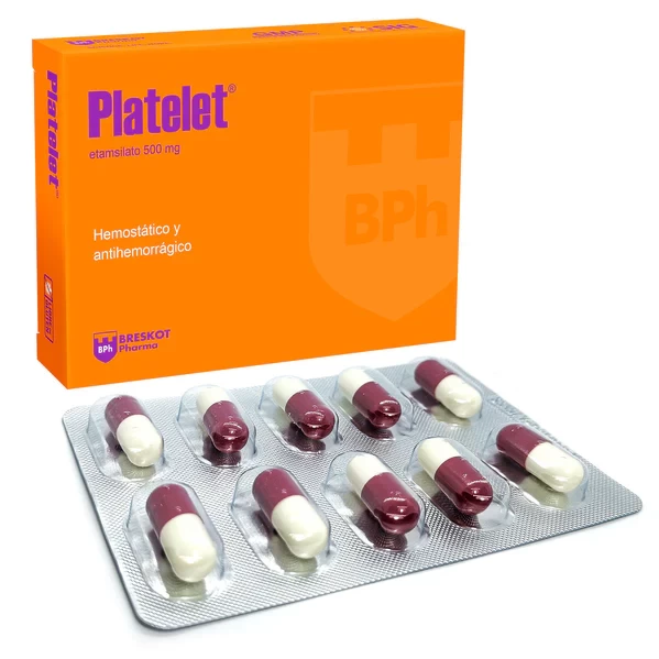 PLATELET 500 MG X 20 (ETAMSILATO)