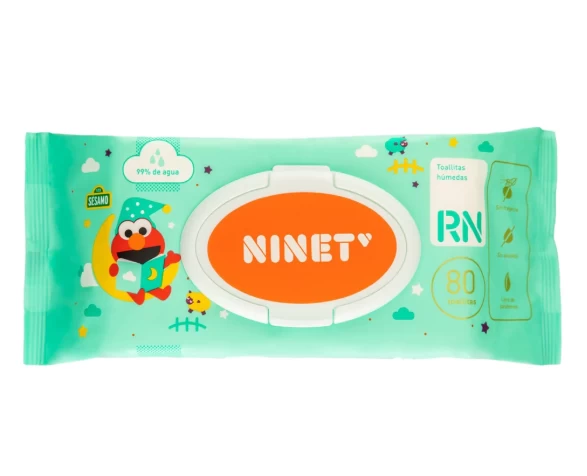 TOALLAS HUM. RN NINET X 80 TOALLITAS C/ALOE VERA