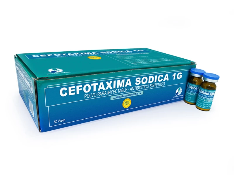 CEFOTAXIMA SODICA 1 GR UNIVERSAL P.