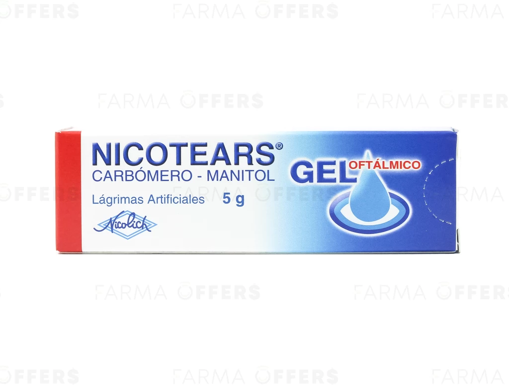 NICOTEARS GEL OFTALMICO 5GR (carbomero+manitol)
