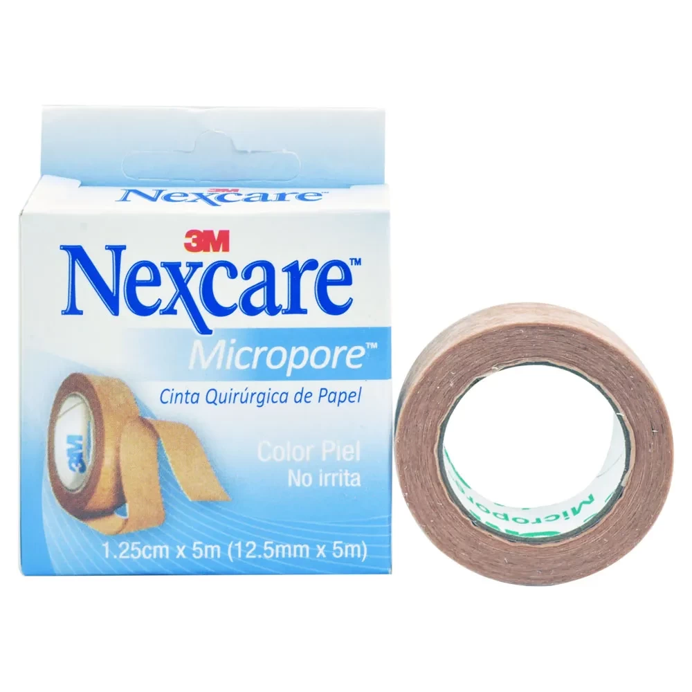 NEXCARE MICROPORE PIEL 12mmX4.5m