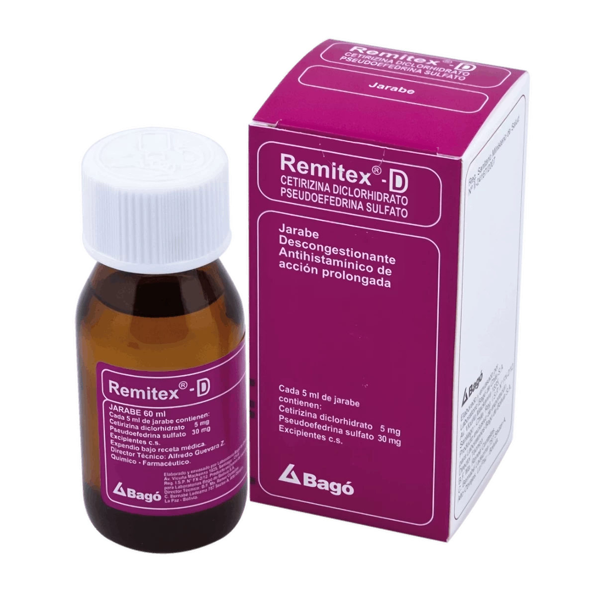 REMITEX-D SUSPENSION 60 ML.