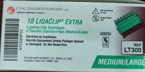 HEMOCLIP P/LAPARASCOPIA X 6 REF. LT-300