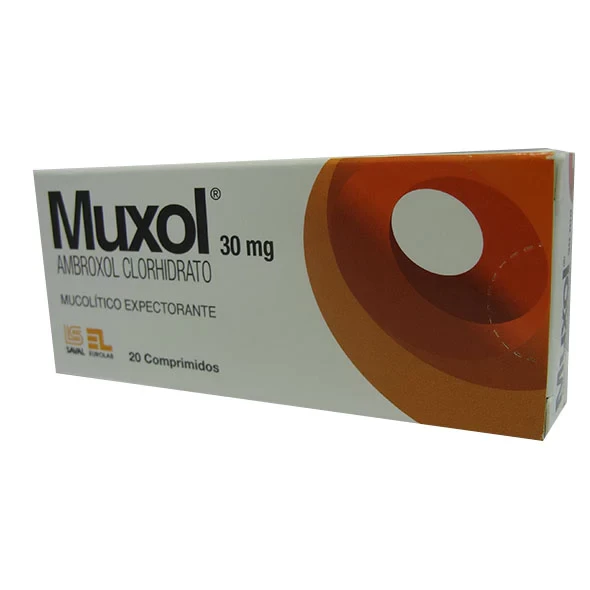 MUXOL 30 MG X 20 (ambroxol)