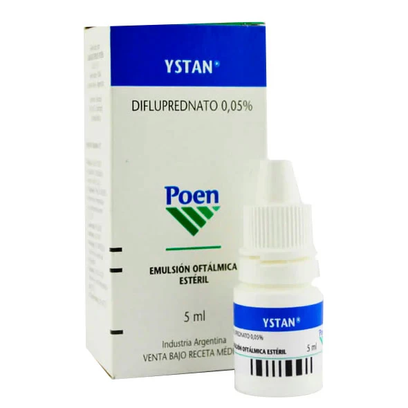 YSTAN 0,05% 5 ML DIFLUPREDNATO