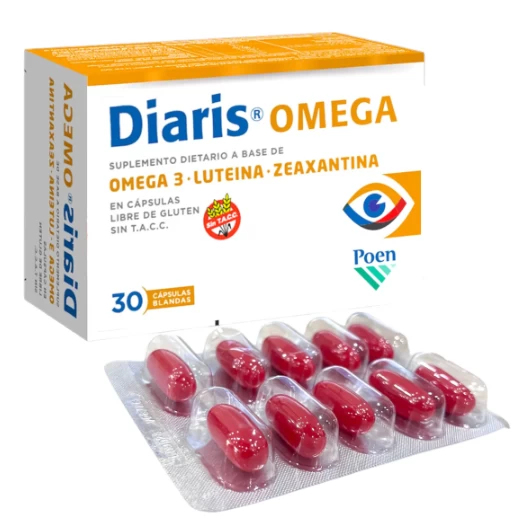 DIARIS OMEGA X 30 CAP (OMEGA3-LUTEINA-ZEAXANTINA)