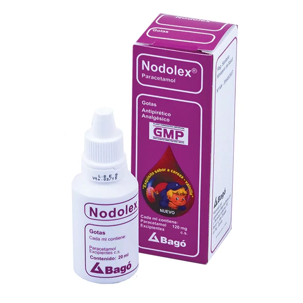 NODOLEX 120 MG GOTAS 20 ML PARACETAMOL