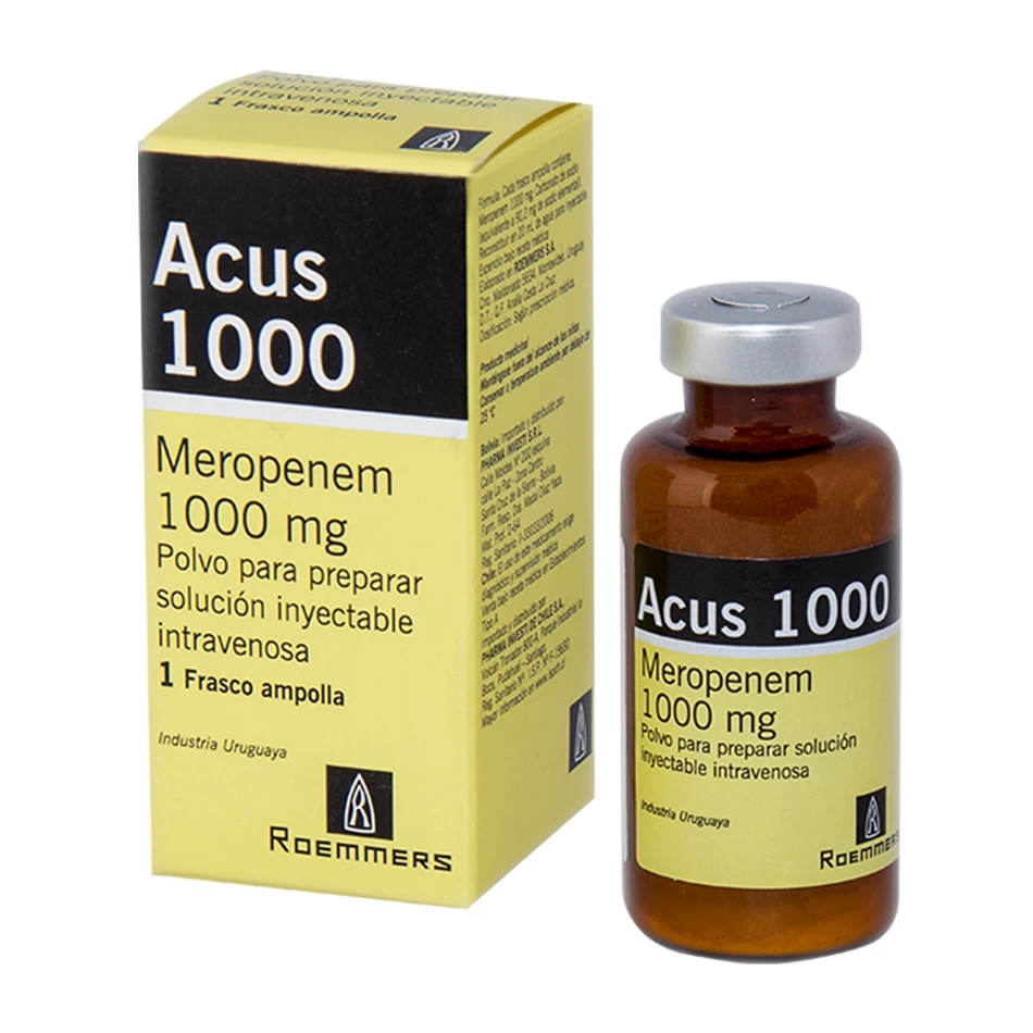ACUS 1000 MG MEROPENEN X 1 FAMP