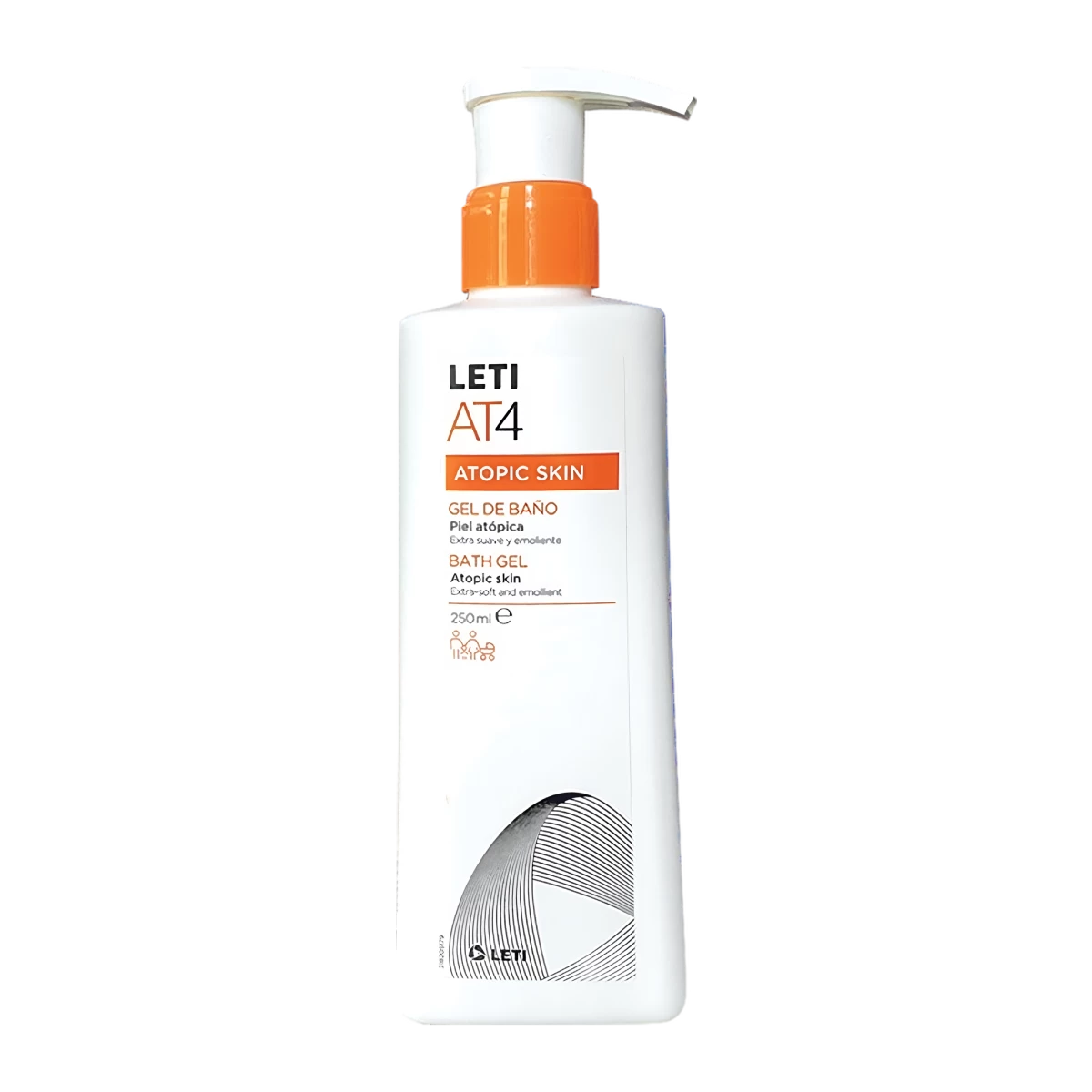 LETI AT4 GEL DE BAÑO 250 ML