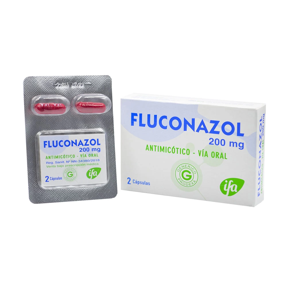 FLUCONAZOL 200 MG X 2 PRODEXA