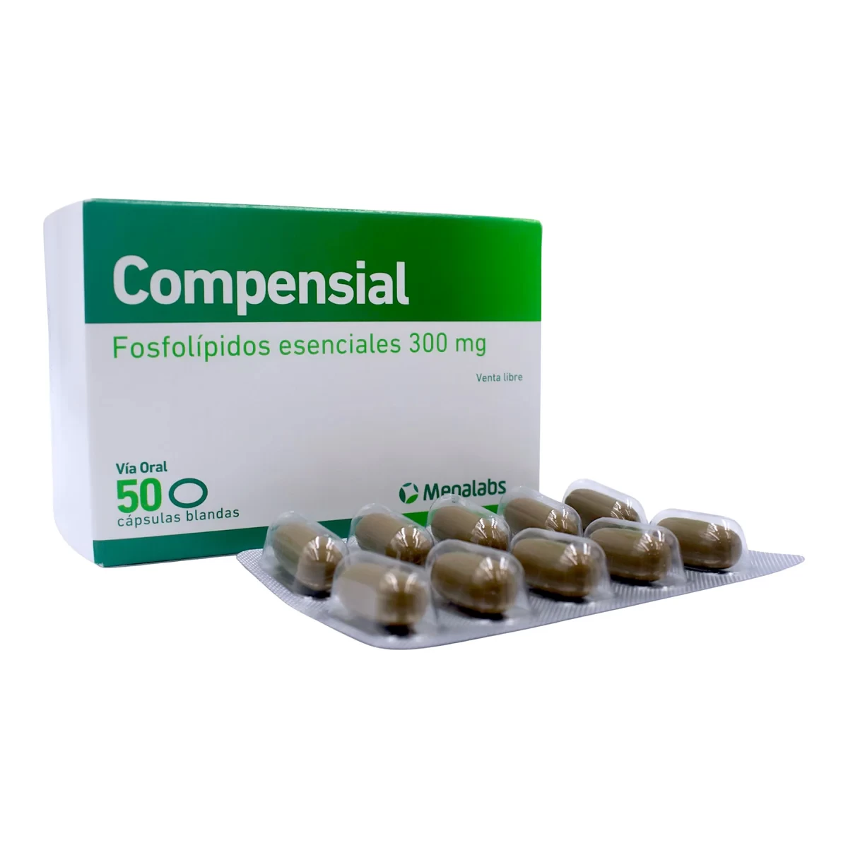 COMPENSIAL 300 MG X 50 FOSFOLIPIDOS