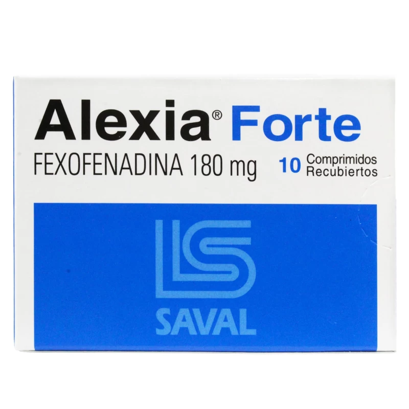 ALEXIA FORTE 180 MG X 10 (FEXOFENADINA)