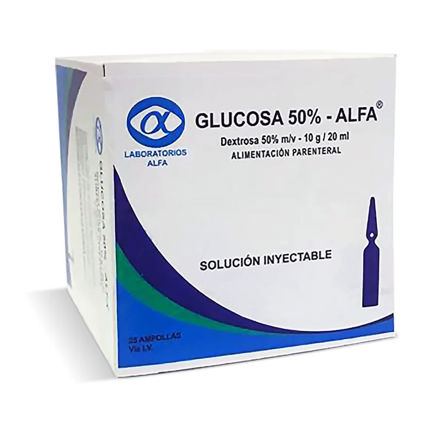 GLUCOSA 50% 20 ML
