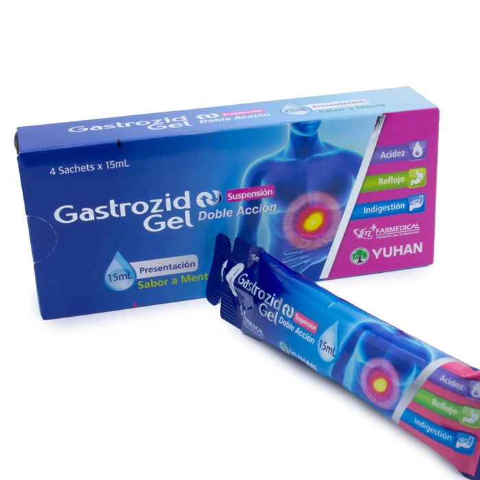 GASTROZID GEL X 4 SACHET X 15 ML