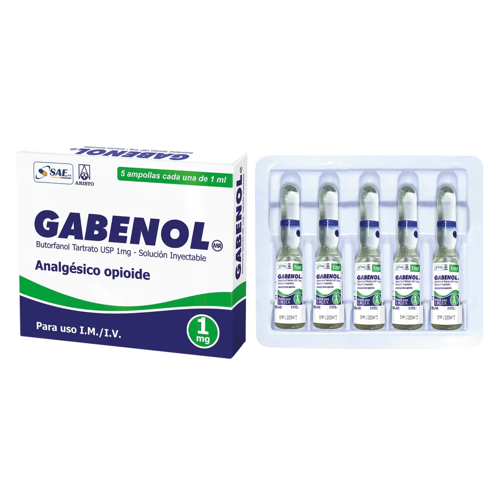 GABENOL AMP 1 MG X 5 AMP.