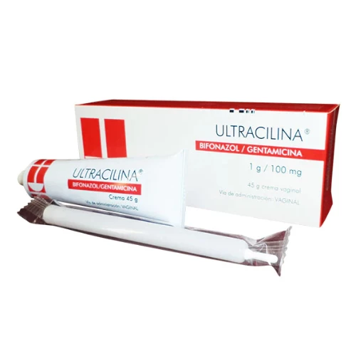 ULTRACILINA CREMA VAGINAL 1G/100MGx45gr Gentamicina / Bifonazol