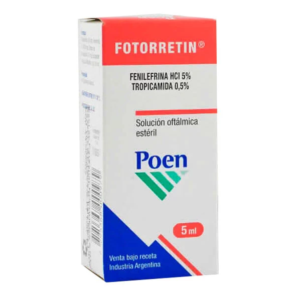 FOTORRETIN 0,5 % COL 5 ML(TROPICA-FENILEFRINA)