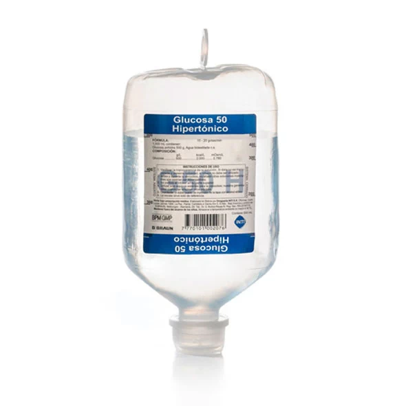 SUERO GLUCOSA 50 % HIPERTONICO X 500 ML
