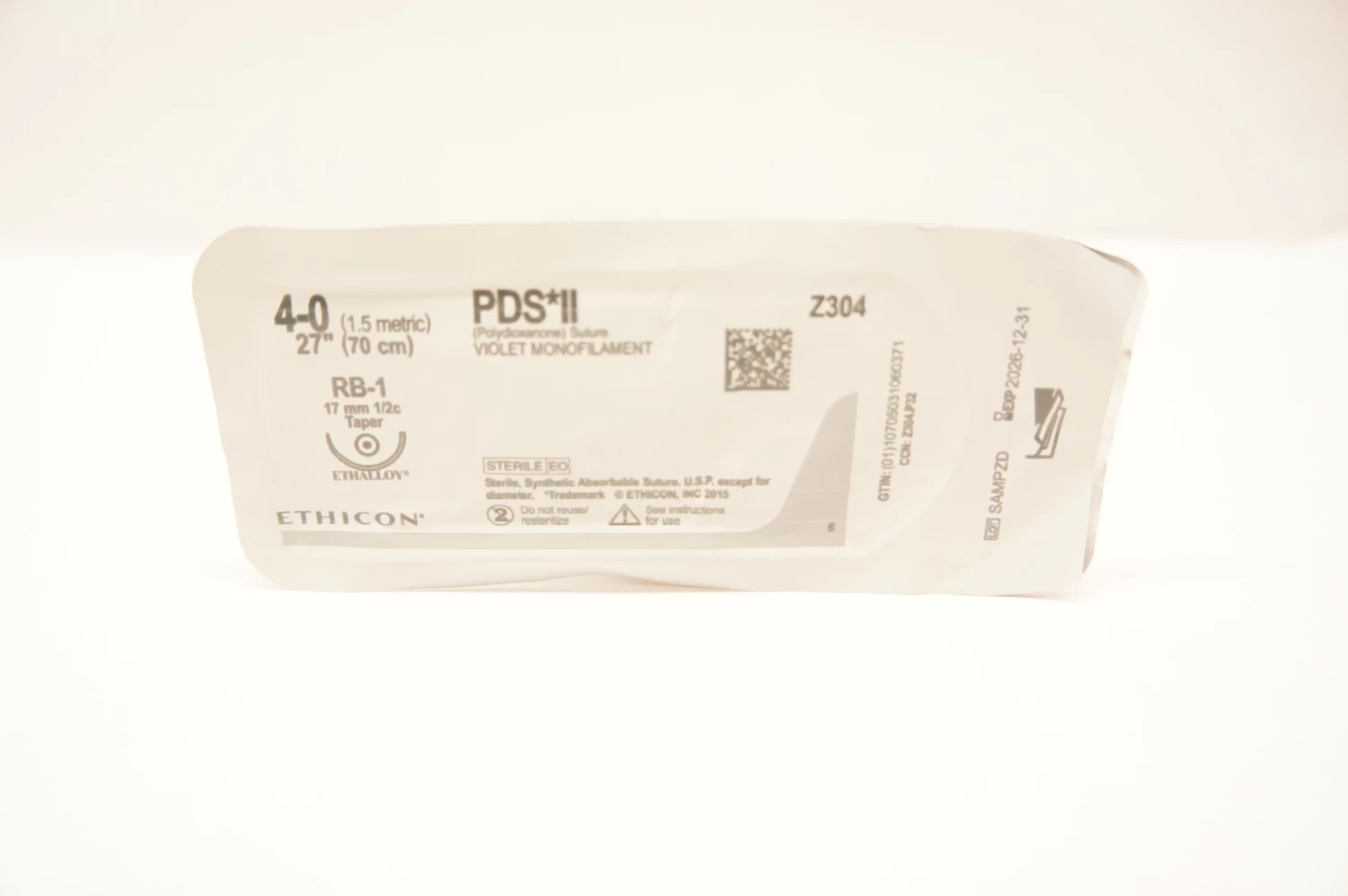 PDS 4-0 Z304 RB-1 70CM MONOFILAMENTO VIOLETA GEDESA