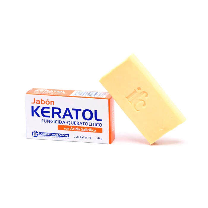 JABON KERATOL FUNGICIDA-QUERATOLITICO X 50 GRS