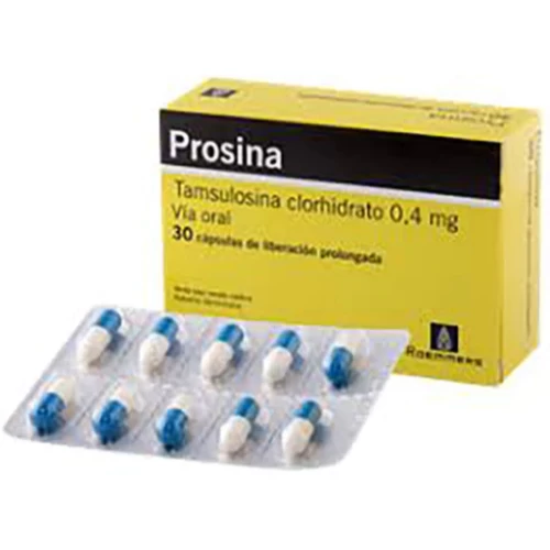 TAMSULOSINA 0.4MG PROSINA 0,4 MG X 30
