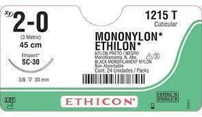 MONO # 2-0 C/A. 3.0 CM 1215 caja x24