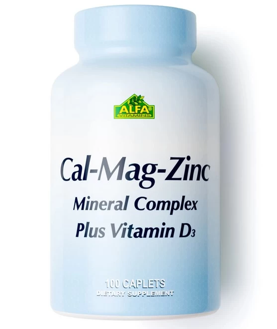 CAL, MAG, ZINC C/VIT.D X 100 alfa