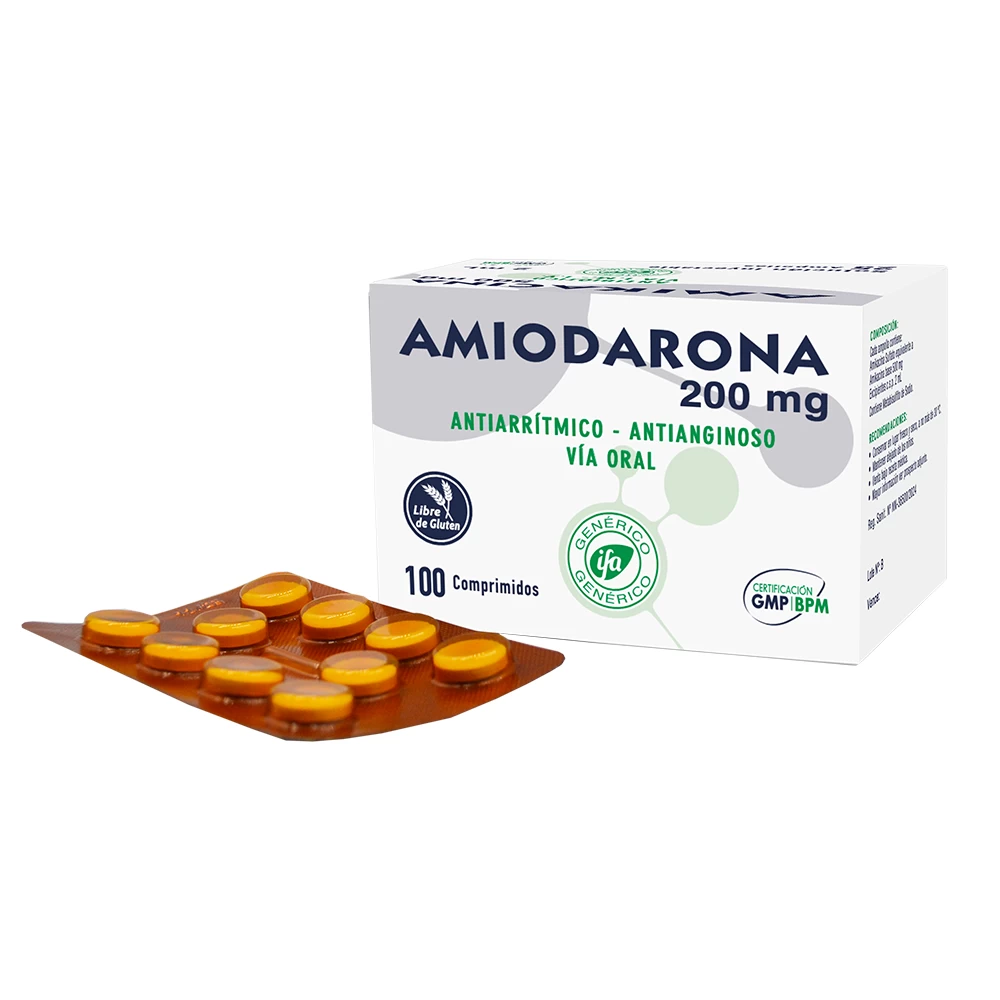 AMIODARONA 200 MG X 100 PRODEXA