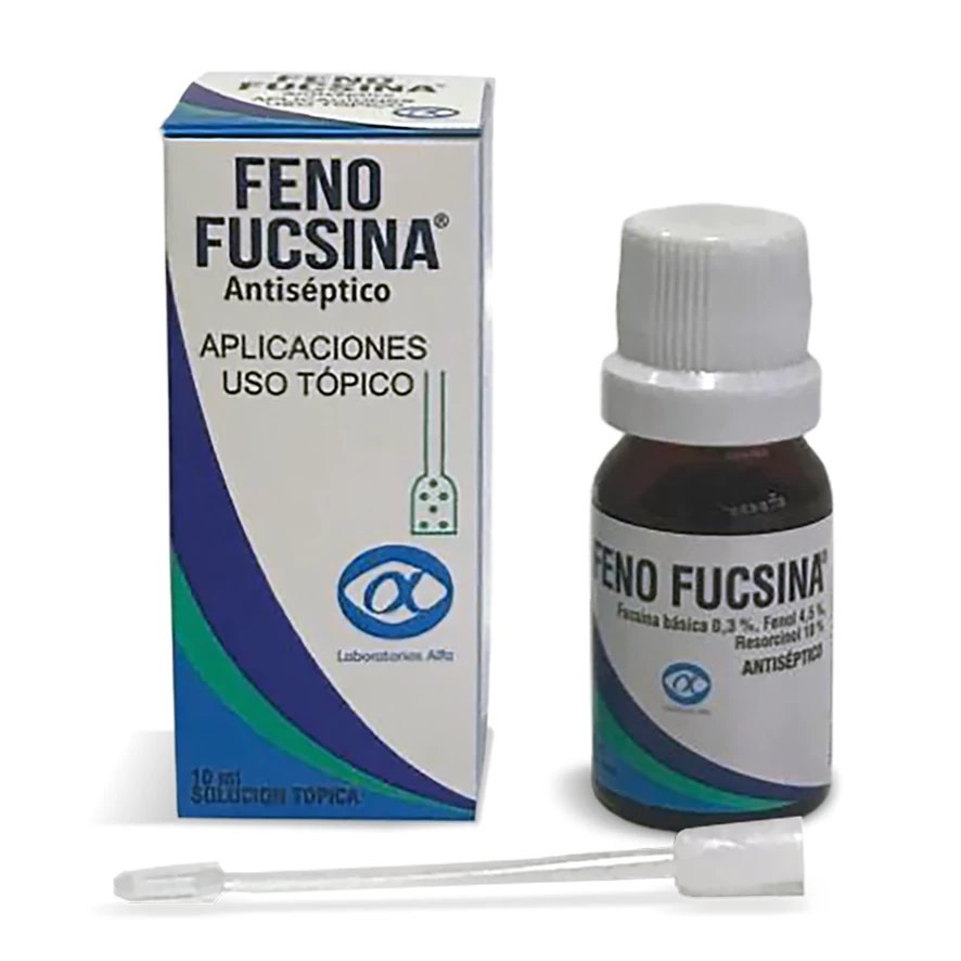 FENO FUCSINA ANTISEPTICO X 10 ML SOLUCION TOPICA