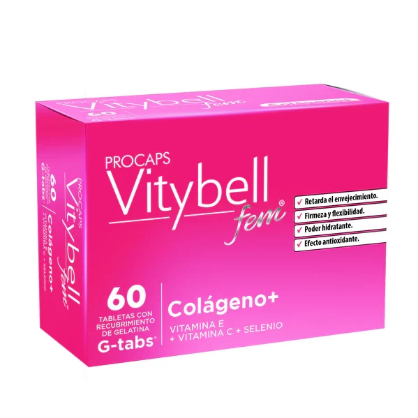 VITYBELL FEM X 60 G-TAB( COLAGENO+VIT E+VIT C+SELENIO
