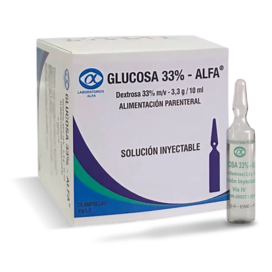GLUCOSA 33% 10ML